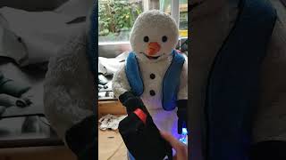 Rebuilt my 2005 spinning snowflake snowman [upl. by Golda131]