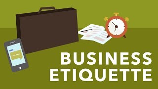 Business Etiquette Basics [upl. by Sula]