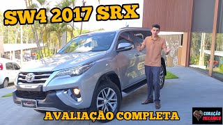 TOYOTA SW4 SRX 28 TURBO DIESEL 4x4 2017  Coração Mecânico [upl. by Lorrayne]