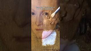 Restoration of a 400 year old Painting [upl. by Gabbert]