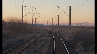 Traveling by train in Romania on line 501 Siculeni  Adjud  Vožnja vlakom u Rumunjskoj 2023 [upl. by Lattie]