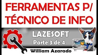 Programas para Técnico de informática Pt3  LAZESOFT Recovery [upl. by Liryc380]