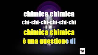 SANREMO 2022 DITONELLAPIAGAampDONATELLA RETTORE CHIMICA Karaoke Version 4 [upl. by Bocyaj]