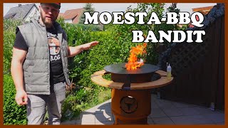 Der Grill für die ganze Familie Moesta FirePlace Bandit Auspacken amp Einbrennen  Papas Vlog [upl. by Epillihp]