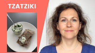 tzatziki  LA RECETTE TRADITIONNELLE GRECQUE  GOURMANDE POUR UN APÉRO RÉUSSI [upl. by Rika]