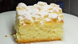 Schlesischer Streuselkuchen Rezept [upl. by Ahsinik]