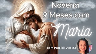 NOVENA 9 MESES COM MARIA  1509 novena oração novemesescommaria 9mesescommaria [upl. by Ashley146]