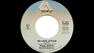 1982 HITS ARCHIVE ’65 Love Affair  Paul Davis stereo 45 [upl. by Staley]