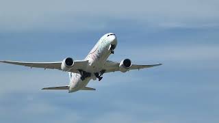 Boeing 7879 de Aeroméxico despegando de Madrid Barajas con destino Guadalajara planespotting [upl. by Hendrika]