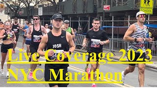 New York City Marathon Running 2023 Live Stream From Verrazano Bridge New York  Welcome To Brooklyn [upl. by Orran]