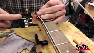 DIY  How to Change Your Bass Guitar Strings [upl. by Meeharb]