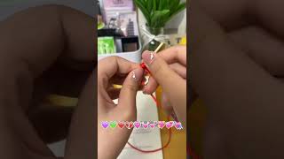 Cómo hacer pulseras con nudo corredizo  Ideas de manualidades fáciles de hacer en casa [upl. by Yoko]