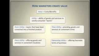 Introduction to Marketing How Marketers Create Value  Episode 49 [upl. by Ahsrop]