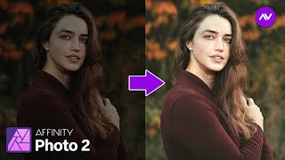 How to Fix Underexposed Photos in Affinity Photo  Brighten an Image in Affinity Photo [upl. by Dugas146]