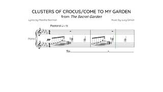 quotCLUSTERS OF CROCUSCOME TO MY GARDENquot backtrack from quotThe Secret Gardenquot [upl. by Yaf]