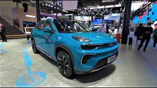 2021 Chery EQ5 Ant EV Walkaround—2020 Beijing Motor Show—2021款奇瑞蚂蚁EV，外观与内饰高清实拍 [upl. by Struve]