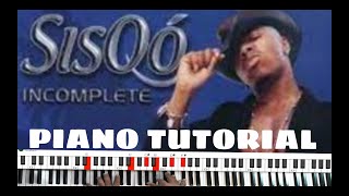 Incomplete by Sisqo  Piano Tutorial [upl. by Walworth]