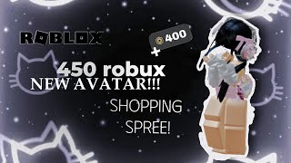 400 ROBUX SHOPPING SPREE 🛍️ NEW AVATR [upl. by Lorusso533]