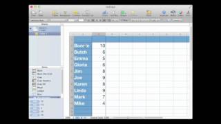 Numbers Sorting Data [upl. by Vandervelde]