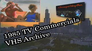 Commercials from August 1985 from Chicagos Own WGN 9 [upl. by Templas]