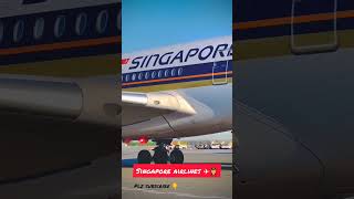 singapore airlines whatsapp statussingapore airlines statusflight video status song 😱✈️👨‍✈️ [upl. by Rimahs]