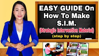 EASY STEP BY STEP SIM TUTORIAL for Teachers  Strategic Intervention Material [upl. by Enyal]