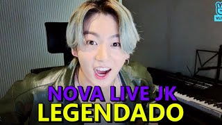 LEGENDADO PTBR BTS JUNGKOOK LIVE VLIVE NOW 20210307 💜 JK THAIINDOENGJPN SUB [upl. by Silvester]