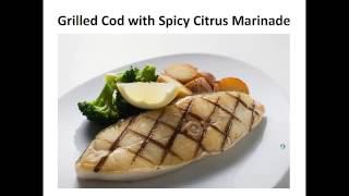 Paleo Recipe  Grilled Cod with Spicy Citrus Marinade By A Former Diabetic [upl. by Bittner]