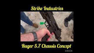 Strike Industries Ruger 57 Chassis Concept SHOT Show 2024 [upl. by Naujid754]