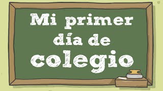 MI PRIMER DÍA DE COLEGIO  AUDIO CUENTO PARA NIÑOS [upl. by Betthezul920]