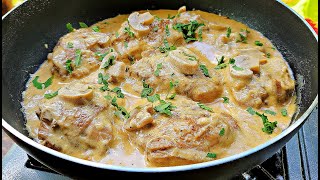 Creamy Mushroom Chicken [upl. by Alimac861]