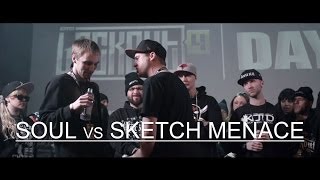 KOTD  Rap Battle  Soul vs Sketch Menace [upl. by Boyt]