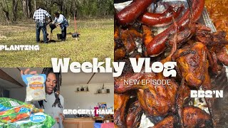 WEEKLY VLOG Grocery haul why is everything so high helping granny plant trees  BBQ [upl. by Yngiram94]