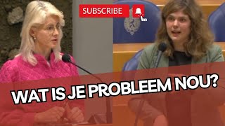 Mona Keijzer pakt Koekkoek VOLT aan Wat is je probleem nou [upl. by Anawaj]