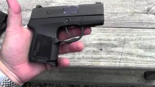 Sig P290 Mini 9mm Pocket Pistol [upl. by Anikahs]