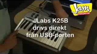 JJLabs KS25B USBMIDIcontroller [upl. by Ansev]