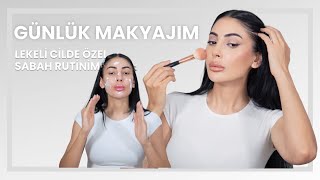 Sivilce İzi ve Leke Gideren Sabah Rutim🌸 Günlük Makyajım👄💄 [upl. by Emalee]