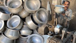 Master Craftsman Creates Aluminium Cooking Pot AluminiumPot Handmade TraditionalCrafts Metalwork [upl. by Adiuqal]