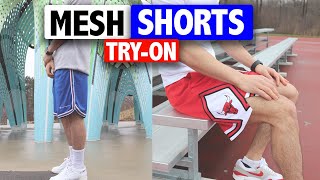 HOW TO STYLE  Basketball Shorts outfit ideas [upl. by Airdnazxela]