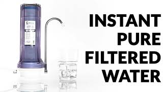 iFilters  Countertop Drinking Water Filtration System [upl. by Muriel947]