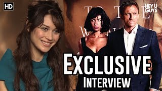 Olga Kurylenko To the Wonder Exclusive Movie Interview [upl. by Mclyman]