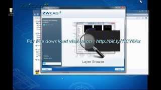 ZWSoft ZWCad 2014 free download and install WIN [upl. by Enimzaj]