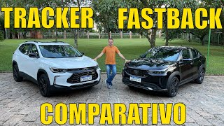 Comparativo Chevrolet Tracker RS x Fiat Fastback Limited Edition by Abarth [upl. by Elimay]