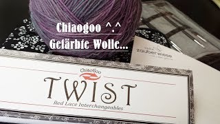 Chiaogoo  gefärbte Wolle  KnitPro  Handarbeit  Gesabbel [upl. by Eniliuqcaj301]