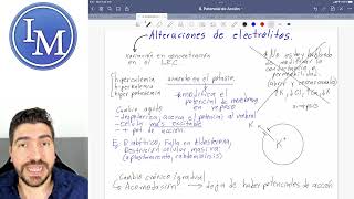 Fisiología clase 83  Alteraciones de Niveles Electrolitos y su Efecto en la Excitabilidad Celular [upl. by Hugibert]