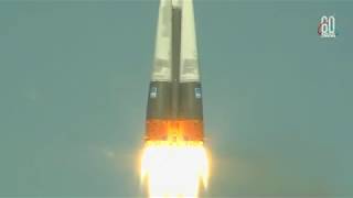 Accident occurs during launch of Russian Soyuz rocket [upl. by Ayortal255]