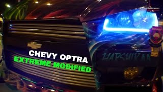 Chevrolet Optra Custom Modified Interior and Exterior  Saga Nite Fever Event 2016 [upl. by Jorge]