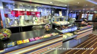 Onboard Stena HSS Voyager ferry with Stena Line [upl. by Luaped]