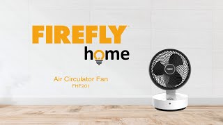 Firefly Home Air Circulator Fan FHF201 [upl. by Snook446]