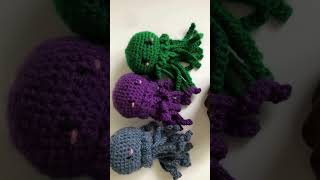 How to Crochet Octopus or Jellyfish Step By Step [upl. by Aylmer]